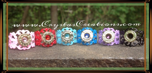 Chic Bullet Ring in Colors