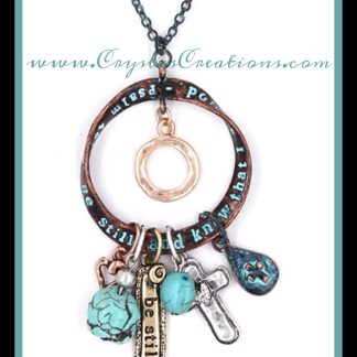 Be Still Cluster Necklace