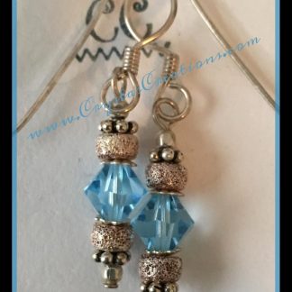 Blue Star Dust Earrings SS