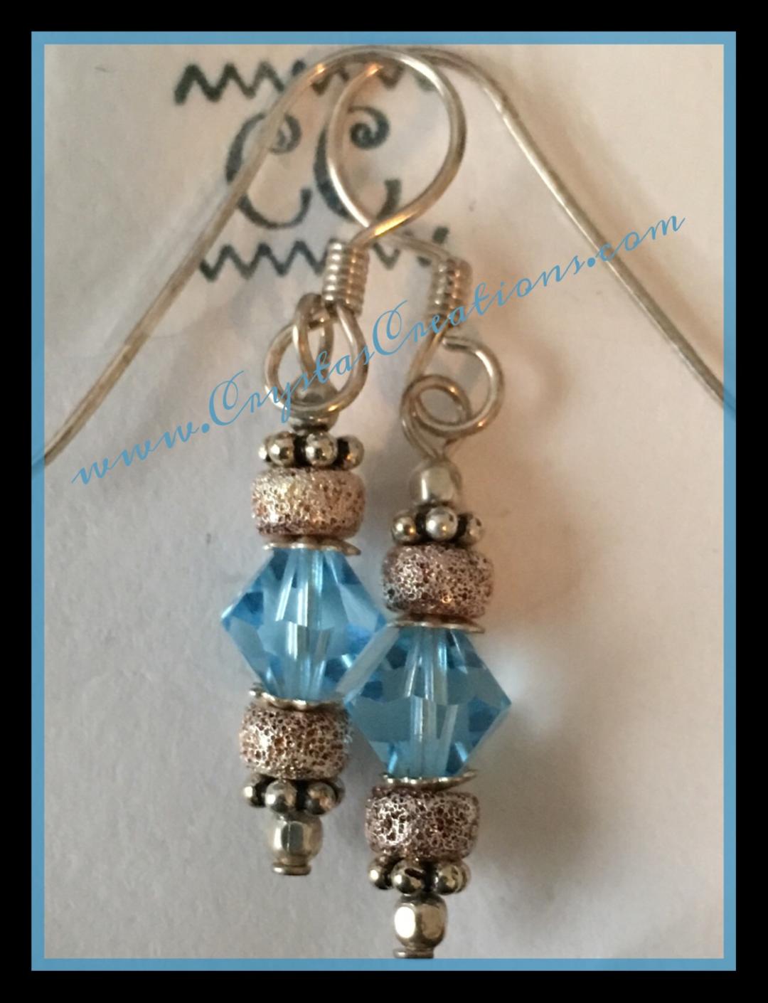 Blue Star Dust Earrings SS