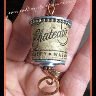 Chateau Michelle Wine Cork Key Chain (HS)
