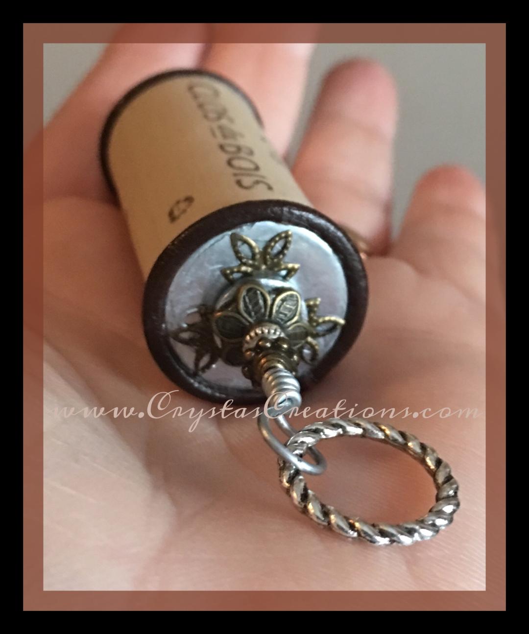 Clos du Bois Wine Cork Key Chain